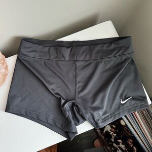 Nike Women's Dark Gray Athletic Shorts